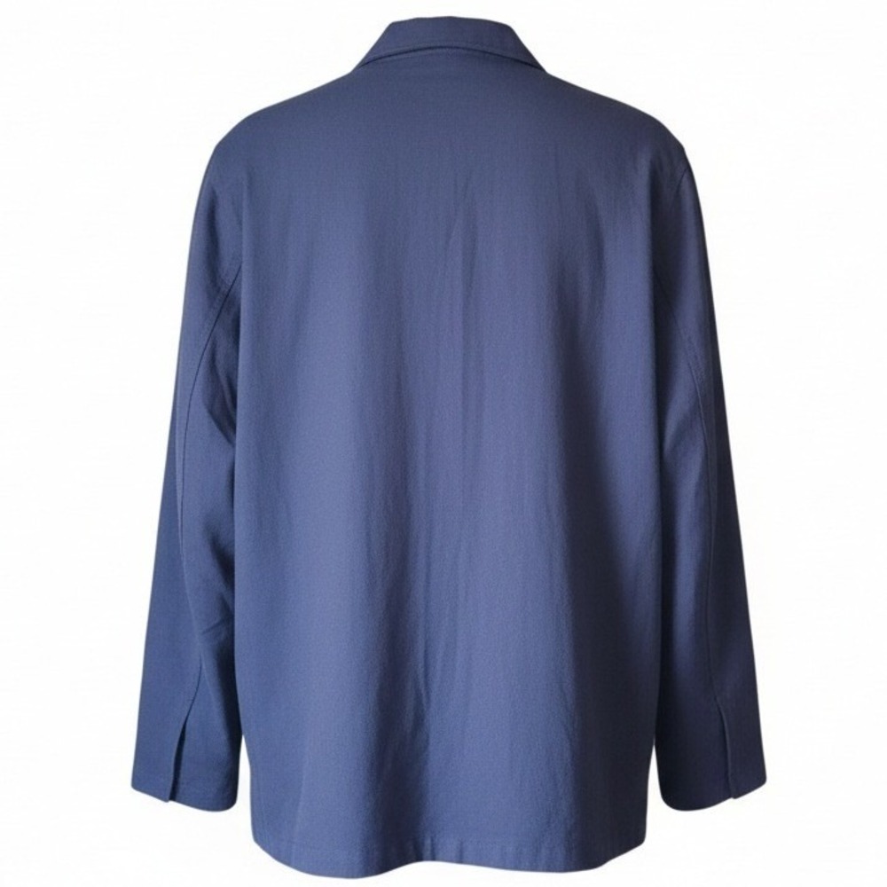 MP Massimo‎ PIOMBO Mens Navy Blue Canvas Field Jacket XLarge NWT $195 - Picture 7 of 11